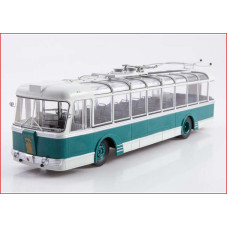 1:43 Magazine #56 with souvenir trolleybus SVARZ TBE-S