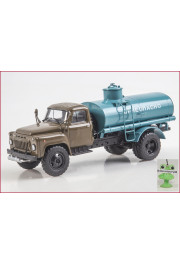 1:43 Magazine #115 with souvenir refueler GAZ 53A AC-4,2