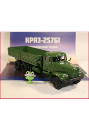 1:43 Magazine #114 with souvenir KRAZ 257 B1 flatbed truck 