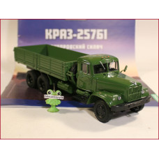 1:43 Magazine #114 with souvenir KRAZ 257 B1 flatbed truck 