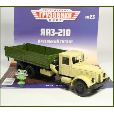 1:43 Magazine #23 with souvenir truck YAZ 210