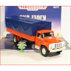 1:43 Magazine #71 with souvenir ZIL 130GU