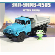 1:43 Magazine #64 with souvenir ZIL UAMZ 4505 dump truck 