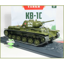 1:43 Magazine #22 with souvenir heavy tanks KV-1S