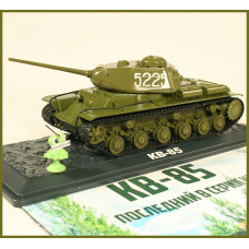 1:43 Magazine #6 with souvenir heavy tanks KV-85