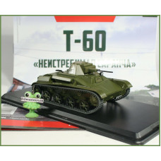 1:43 Žurnāls #38 ar suvenīru tanks T-60 (1941)
