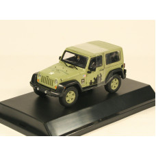 1:43 Jeep Wrangler 2012 hard top "U.S. Army"